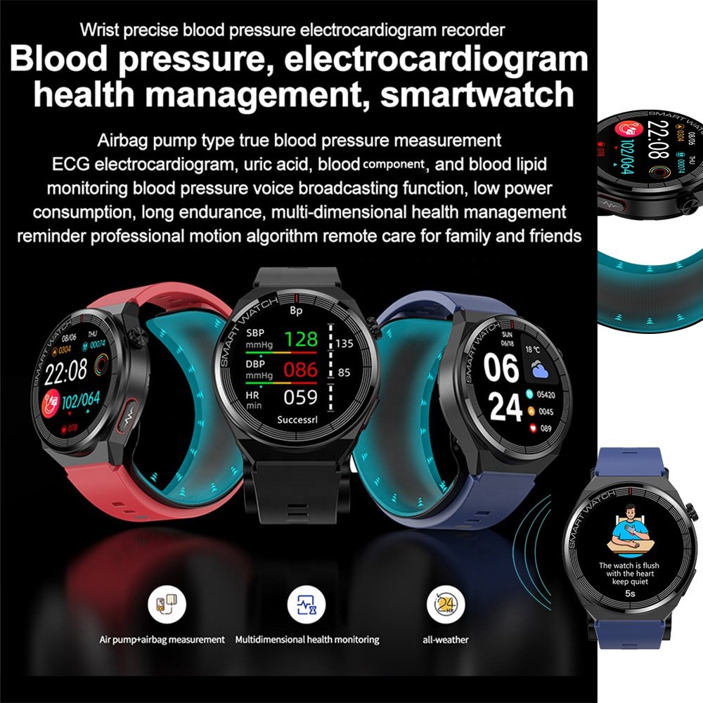 Customizable branded relogio smartwatch wrist health digital bp monitor ECG blood pressure monitor smartwatch smart watch