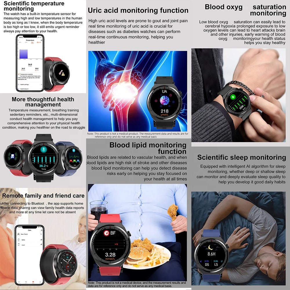 Customizable branded relogio smartwatch wrist health digital bp monitor ECG blood pressure monitor smartwatch smart watch