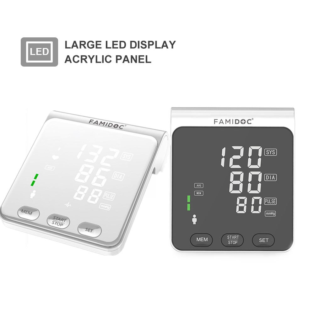 Bluetooth Arm Type Blood Pressure Monitor TeleHealth telemedicine API/SDK WIFI IOT sphygmomanometer RPM Smart wireless bluetooth