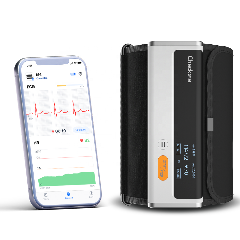Checkme BP2 Smart Wireless Bp Monitor Blood Pressure Monitor with ECG
