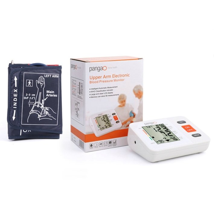Pangao automatic professional arm digital sphygmomanometer BP machine blood pressure monitor