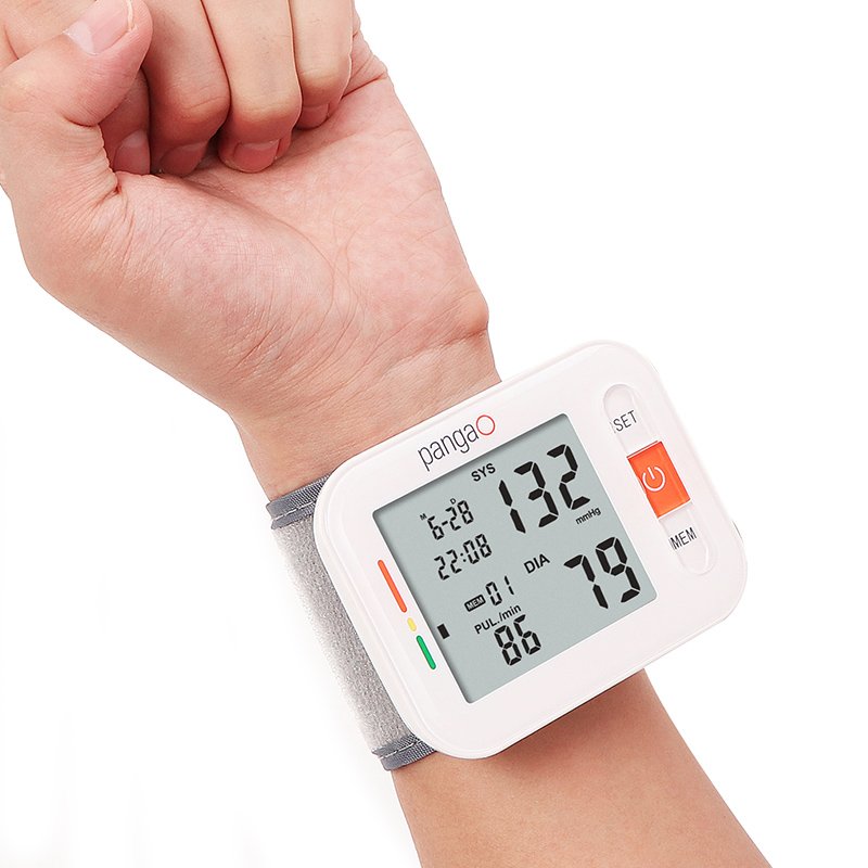 Most accurate smart home use sphygmomanometer bp checkup monitoring machine wrist digital blood pressure monitor