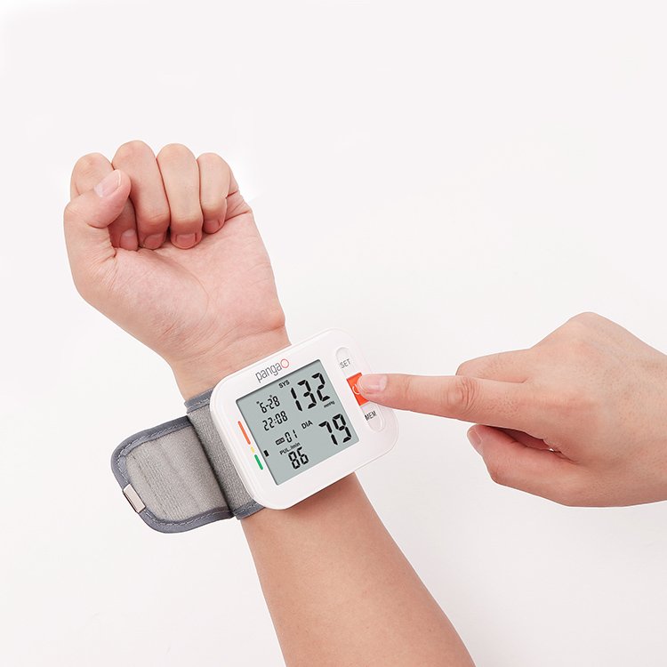 Most accurate smart home use sphygmomanometer bp checkup monitoring machine wrist digital blood pressure monitor
