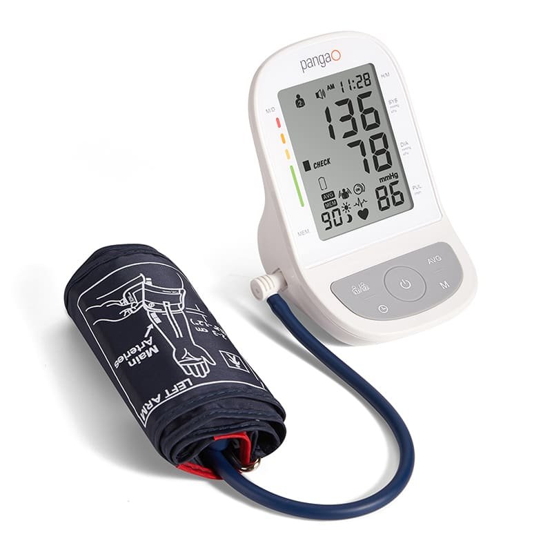 Portable home use smart upper arm digital blood pressure monitor bp check machine with voice function