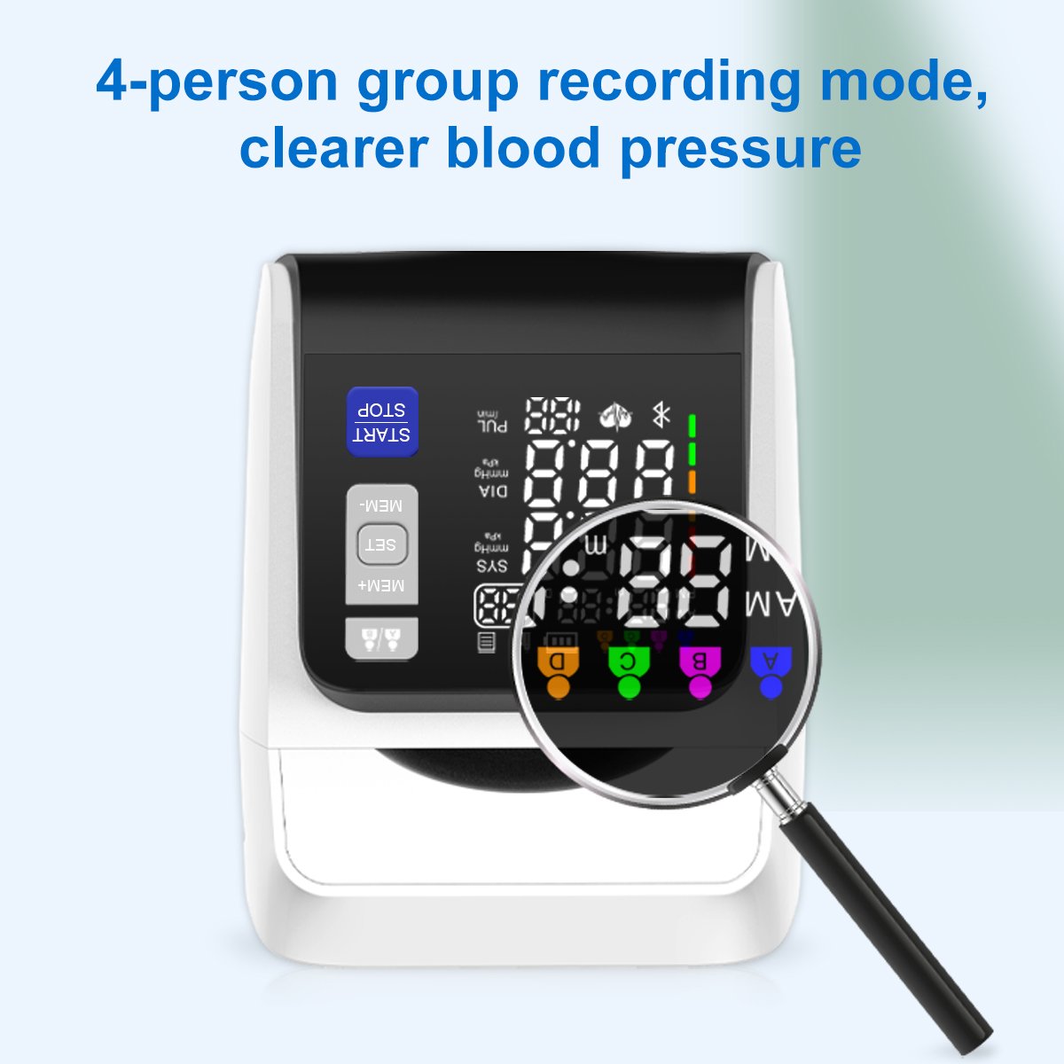 Factory Price Digital Bp Machine Heart Rate Digital Arm Blood Pressure Monitor Apparatus Automatic Tunnel Blood Pressure Machine