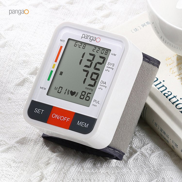 Automatic Tensiometre Sphygmomanometer Electrical BP Meter Device Digital Wrist Blood Pressure Monitor