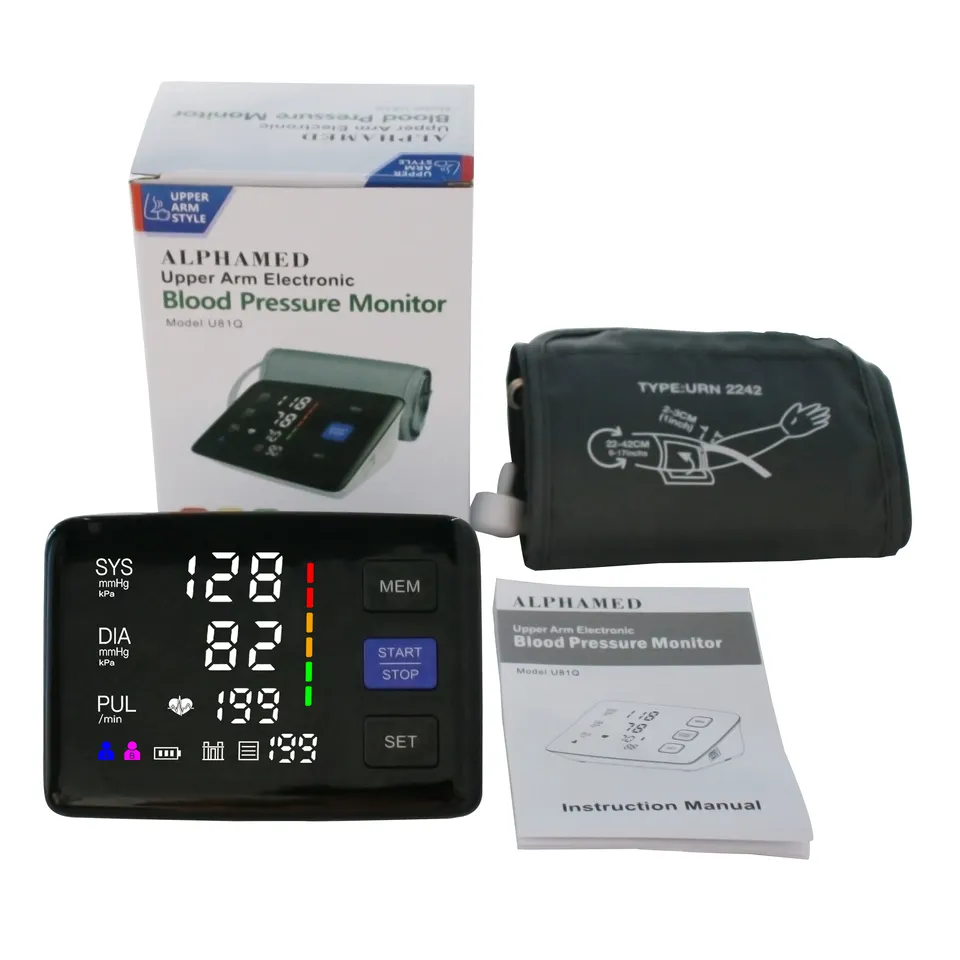 OEM Digital Blood Pressure Monitor Tensiometer Electric BP Monitor Portable Smart Sphygmomanometer Blood Pressure Machine