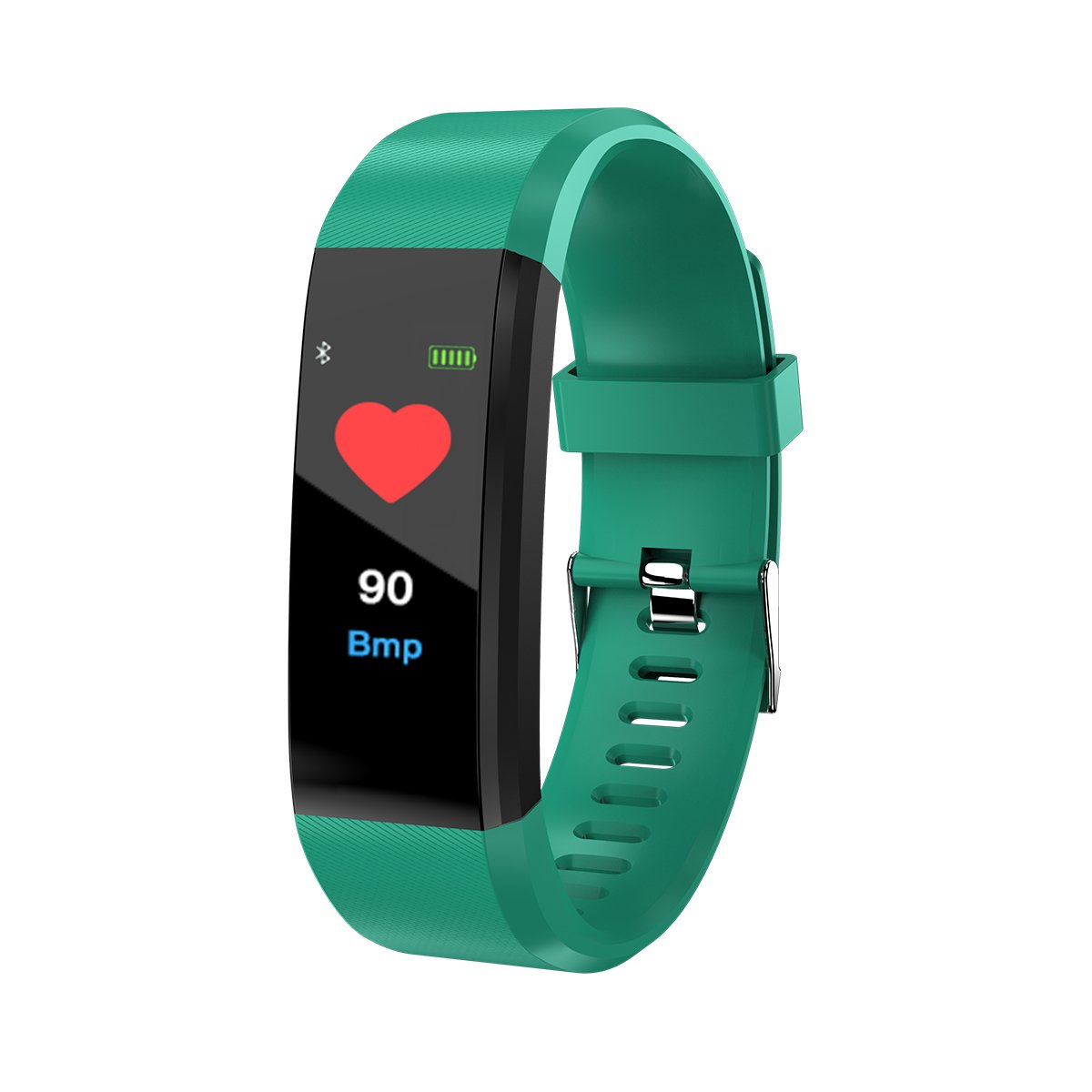 2024 Update 115 Plus Smart Bracelet Color Screen Smart band Heart Rate Monitor Blood Pressure Monitor Smart Fitness Tracker