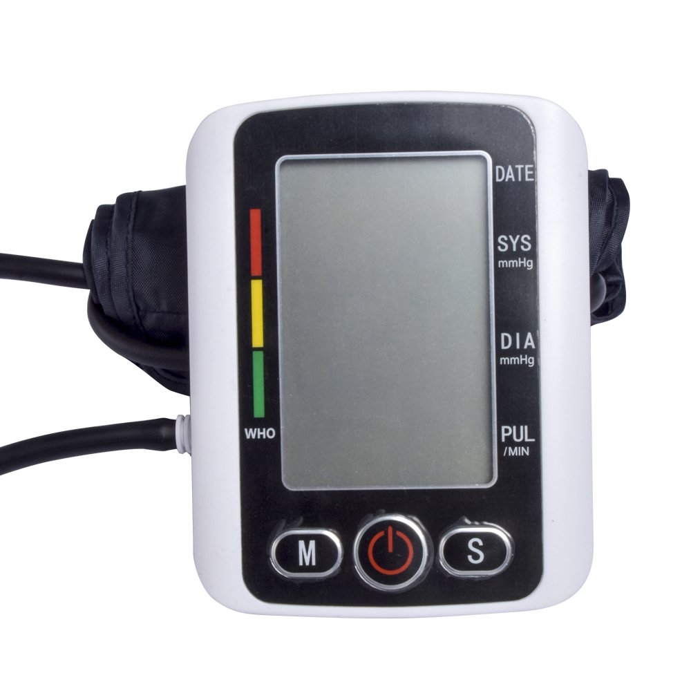 Big screen household medical device Digital tensiometer portable blood pressure monitor automatic sphygmomanometer