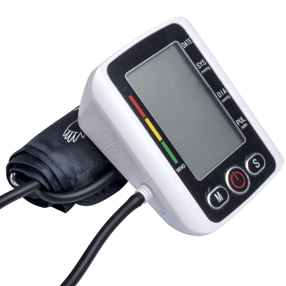 Big screen household medical device Digital tensiometer portable blood pressure monitor automatic sphygmomanometer