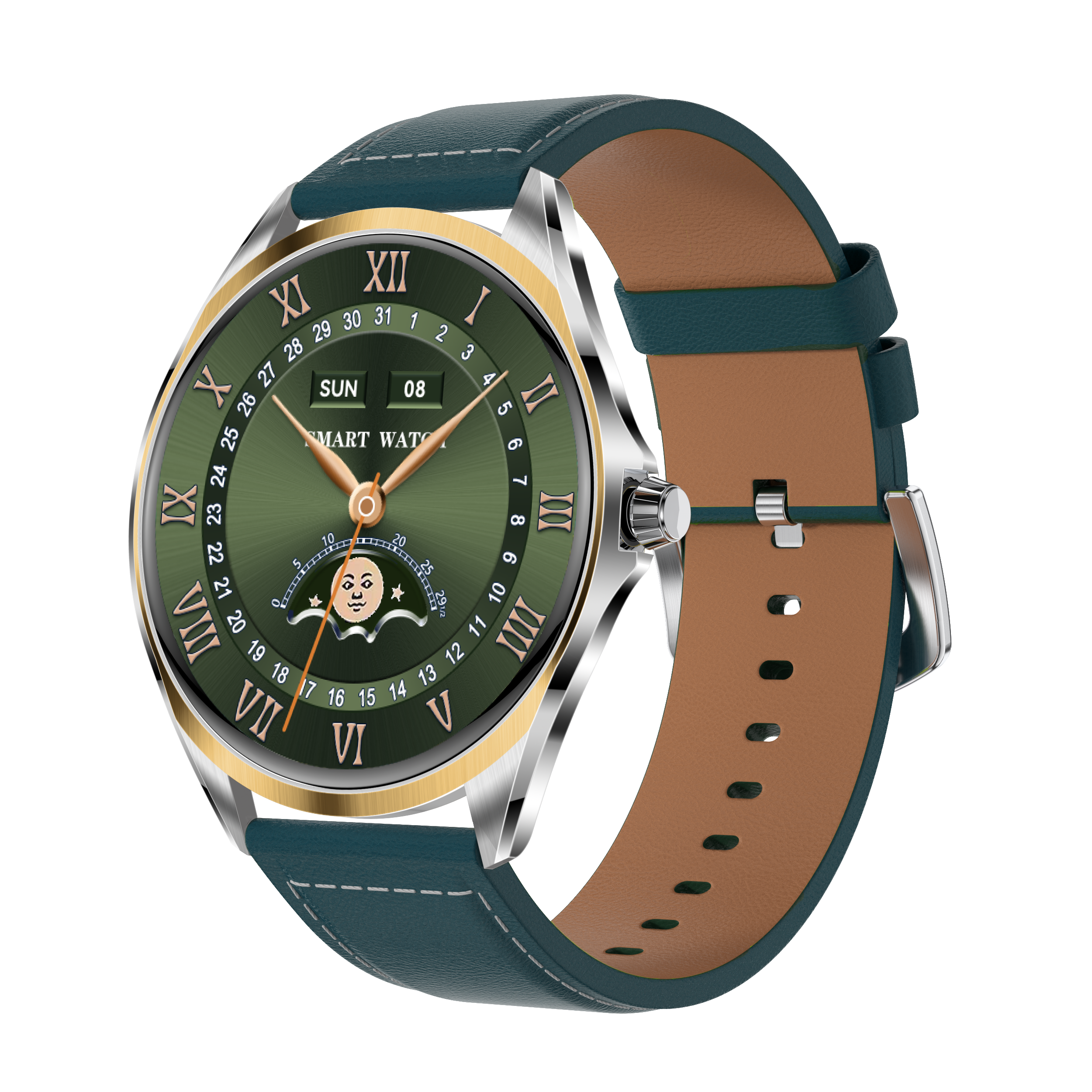 Leather Strap BT Call Waterproof TN88 PRO Ultra-thin Luxury Smart Watch Heart Rate Blood Oxygen Sleep monitoring Sport tracking