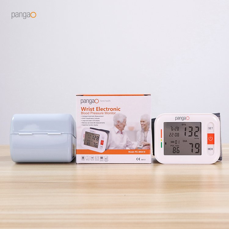 Automatic Portable Digital Blood Pressure Machine Monitor Best Electronic Wrist Sphygmomanometer