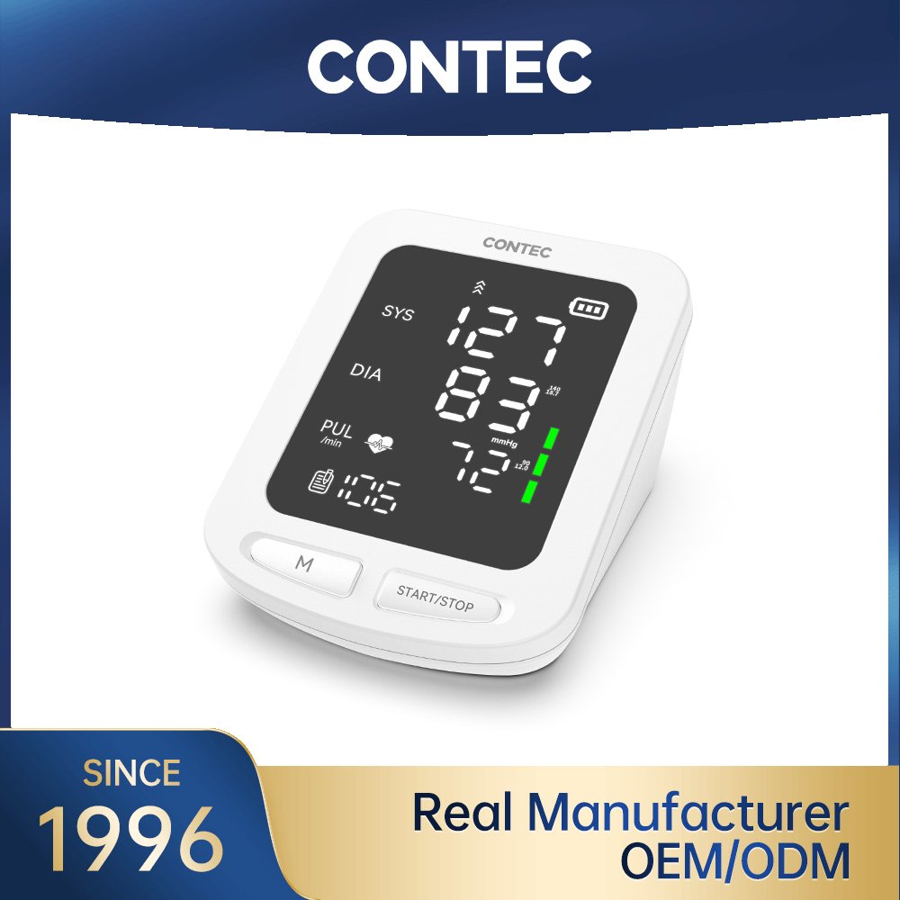CONTEC Live Show Discount portable LED electronic blood pressure monitor
