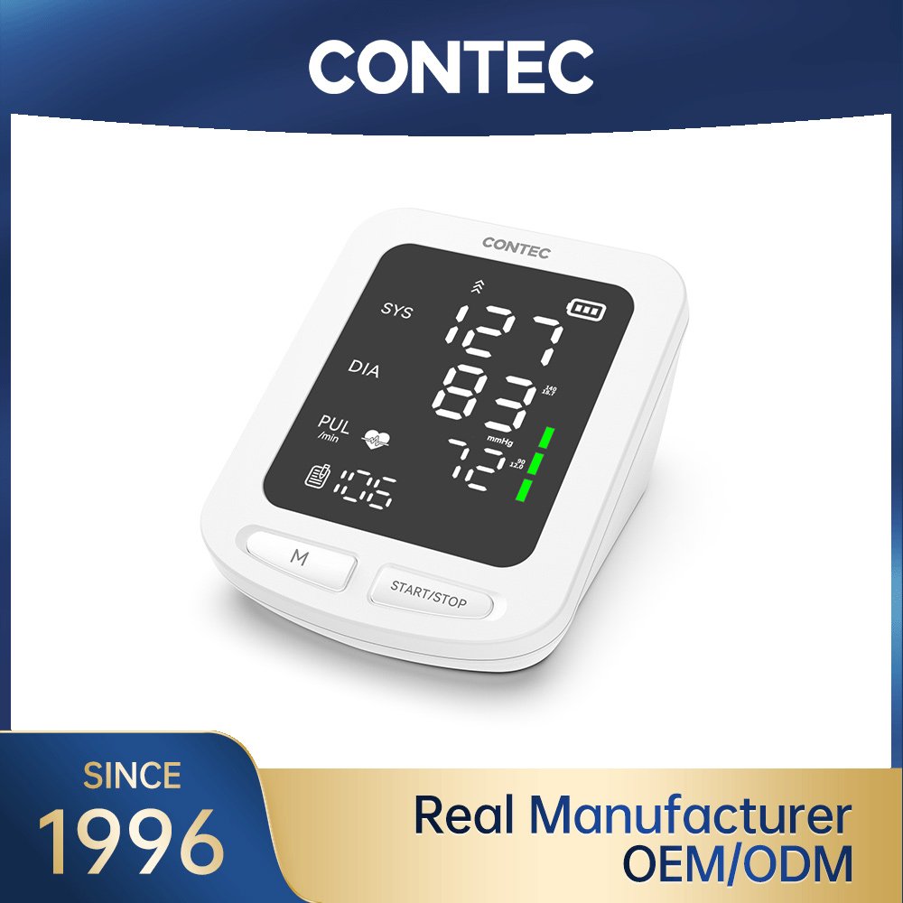 CONTEC Live Show Discount portable LED electronic blood pressure monitor