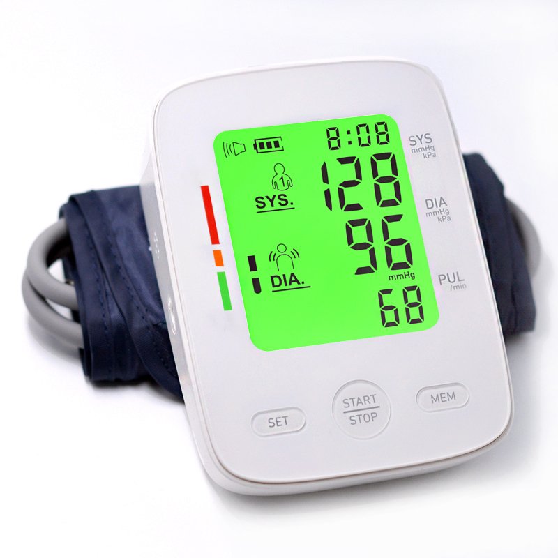 CE Approval Customization Dual Talking Automatic Digital Smart Blood Pressure Electronic Monitors