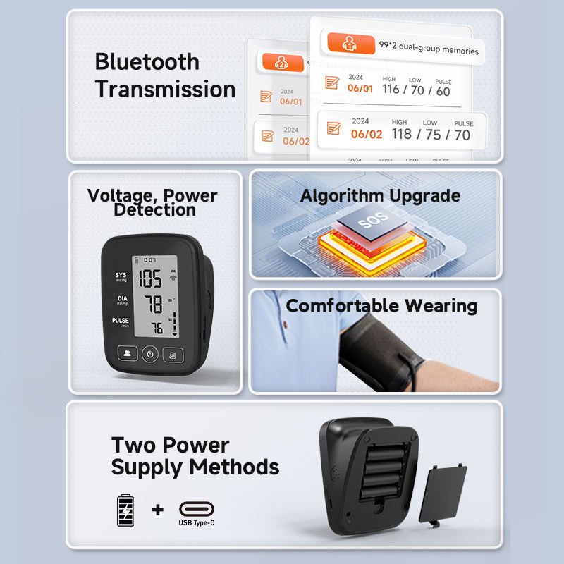 Manufacture Price Cheap Wireless Digital Blood Pressure Monitor