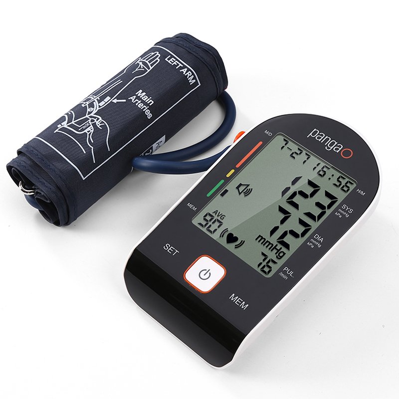 CE approved mecical check tool digital upper arm type voice blood pressure monitor BP machine