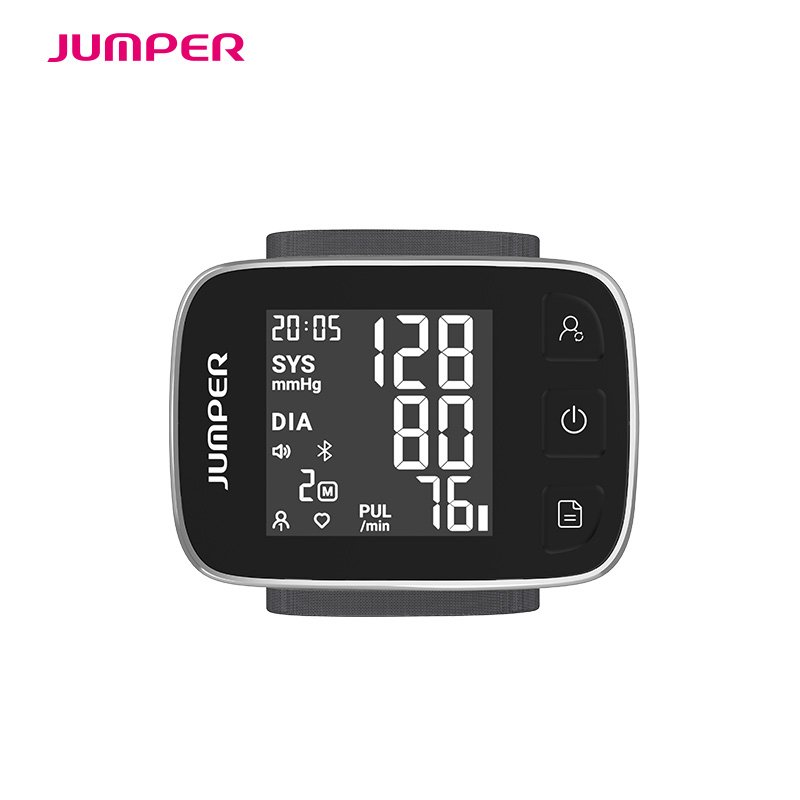 JUMPER HWA21 Bluetooth Household Medical Devices Electronic Sphygmomanometer Digital Bp Wrist Blood Pressure Monitor