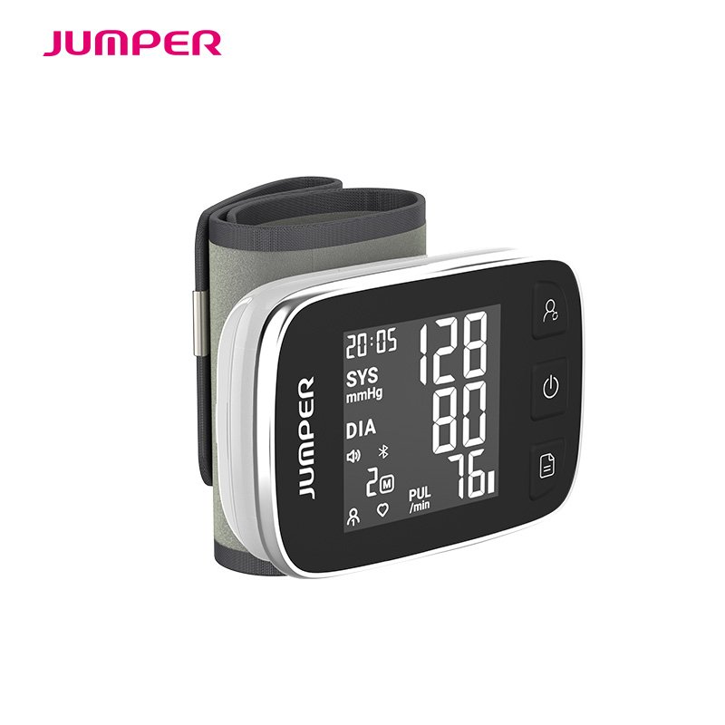 JUMPER HWA21 Bluetooth Household Medical Devices Electronic Sphygmomanometer Digital Bp Wrist Blood Pressure Monitor