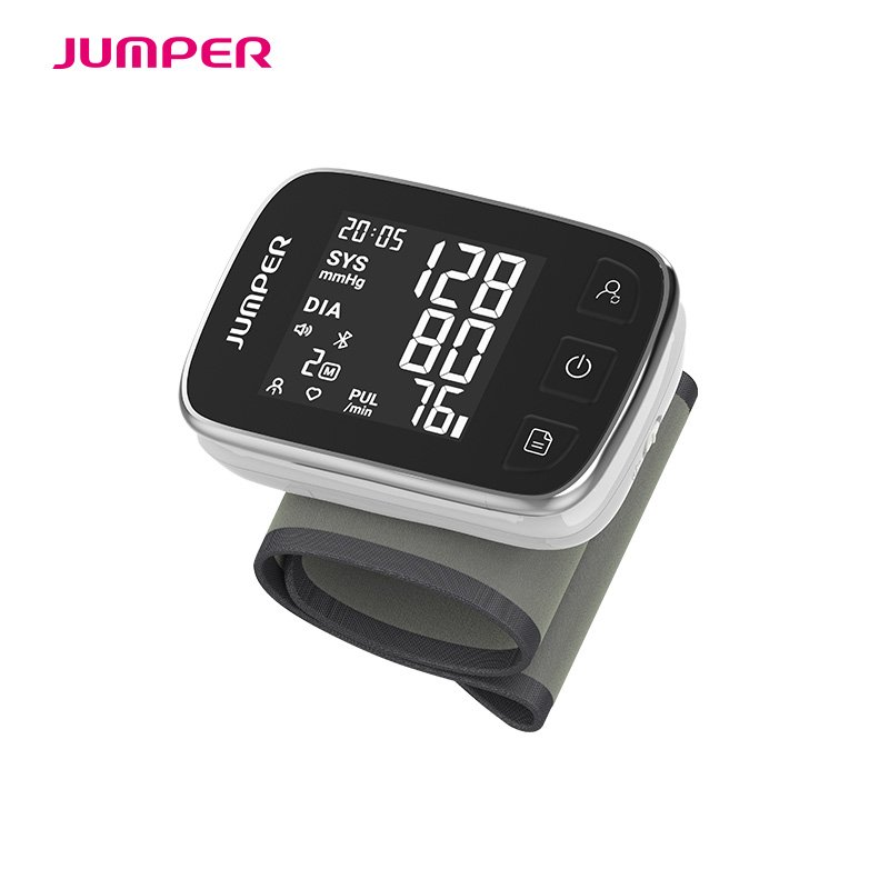 JUMPER HWA21 Bluetooth Household Medical Devices Electronic Sphygmomanometer Digital Bp Wrist Blood Pressure Monitor