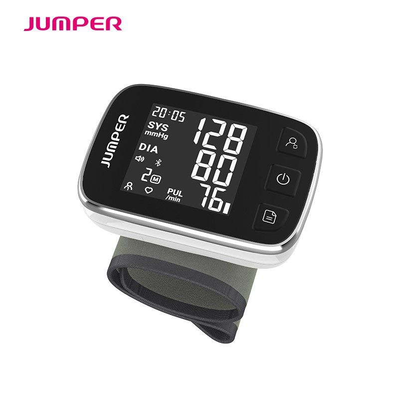 JUMPER HWA21 Bluetooth Household Medical Devices Electronic Sphygmomanometer Digital Bp Wrist Blood Pressure Monitor