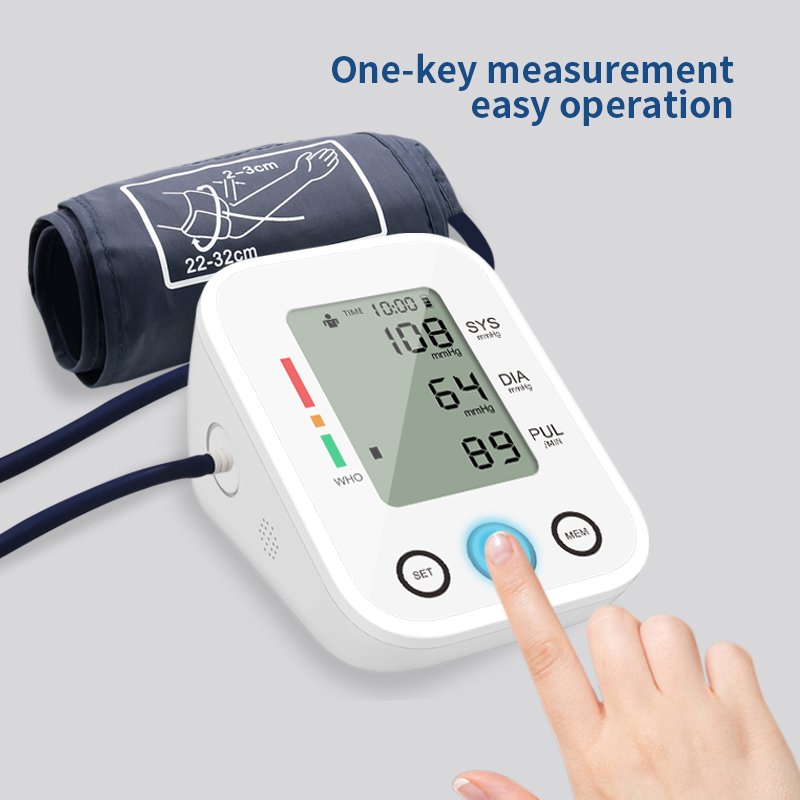 Household health care medical machine digital sphygmomanometer portable tensiometer high quality Blood Pressure Monitor