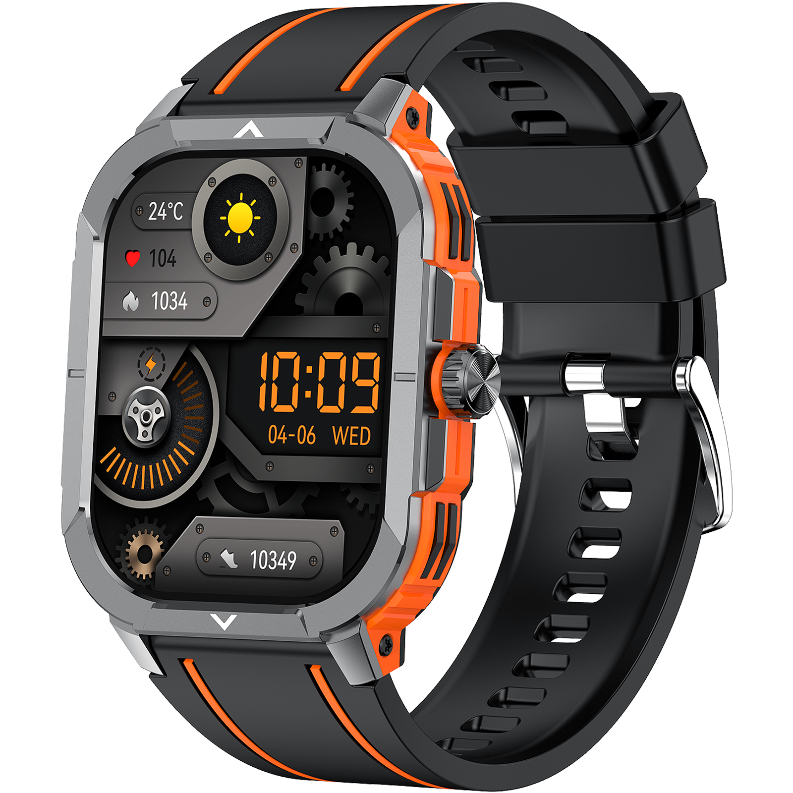 VALDUS 2.06 Inch AMOLED Screen NFC Bluetooth Call Blood Pressure Monitoring Smart Watch Weather Forecast HK56 IP68 Smartwatch