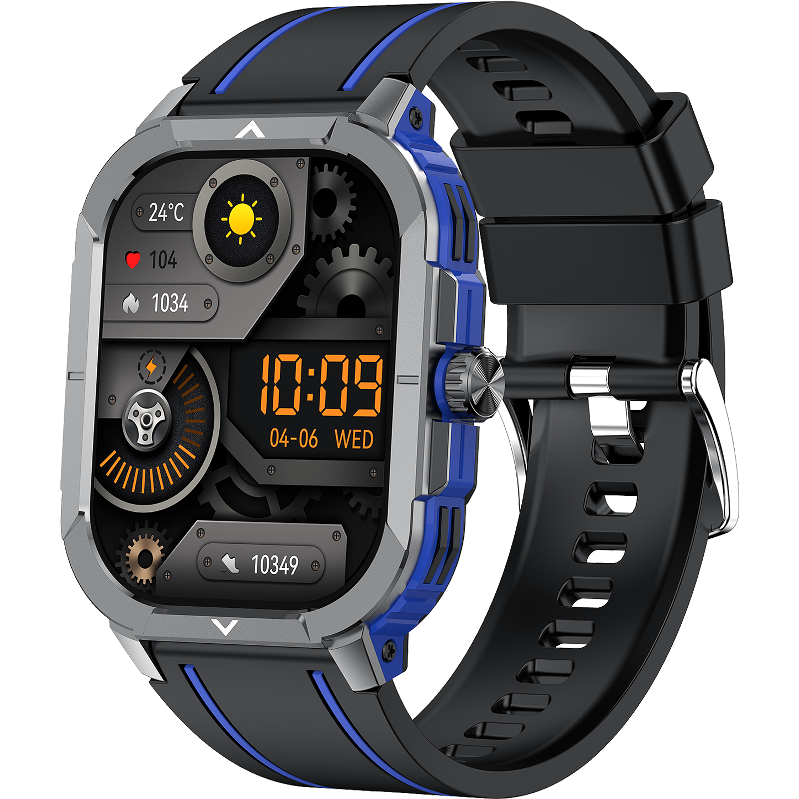 VALDUS 2.06 Inch AMOLED Screen NFC Bluetooth Call Blood Pressure Monitoring Smart Watch Weather Forecast HK56 IP68 Smartwatch