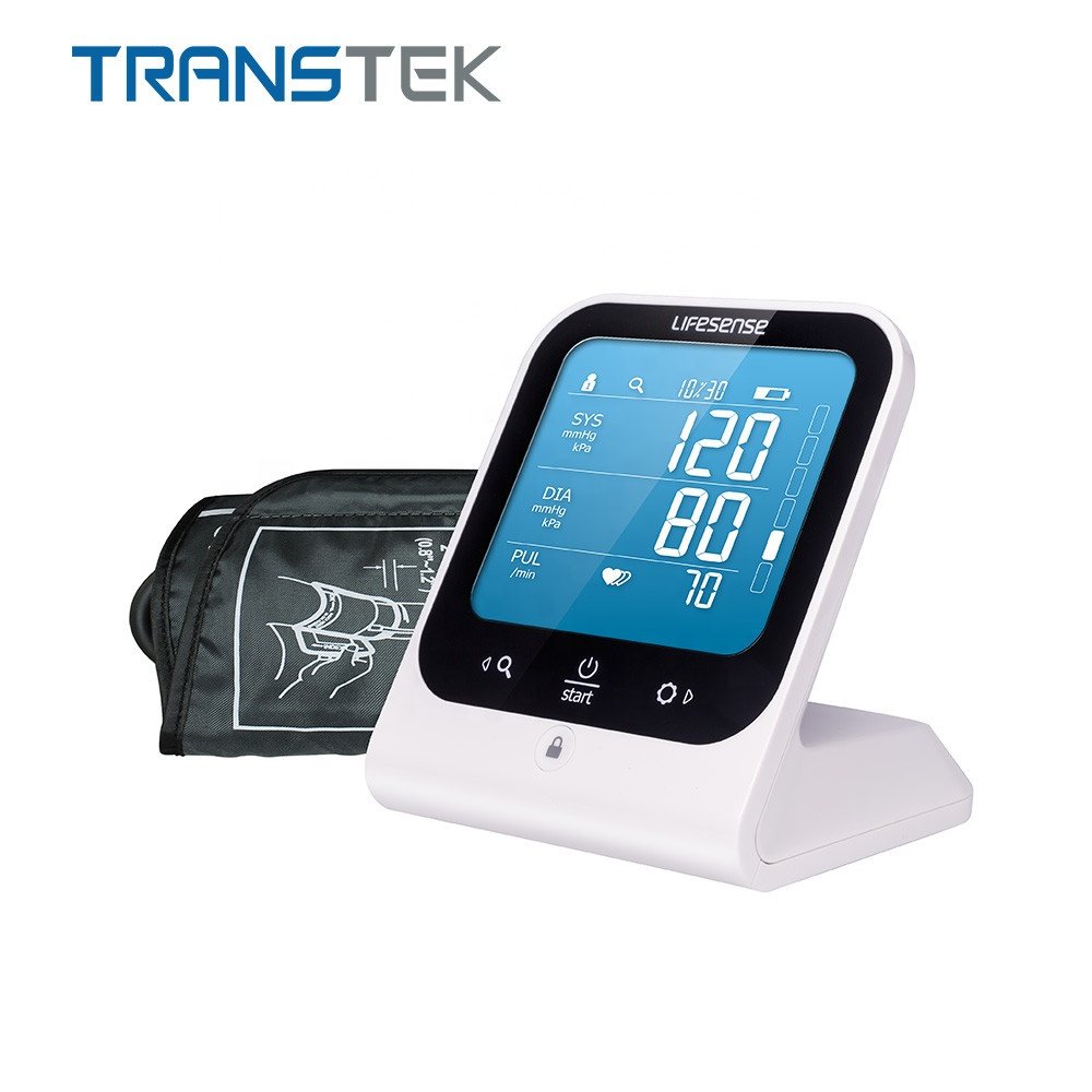 Best selling a bluetooth ambulatory blood pressure monitor with digital LCD
