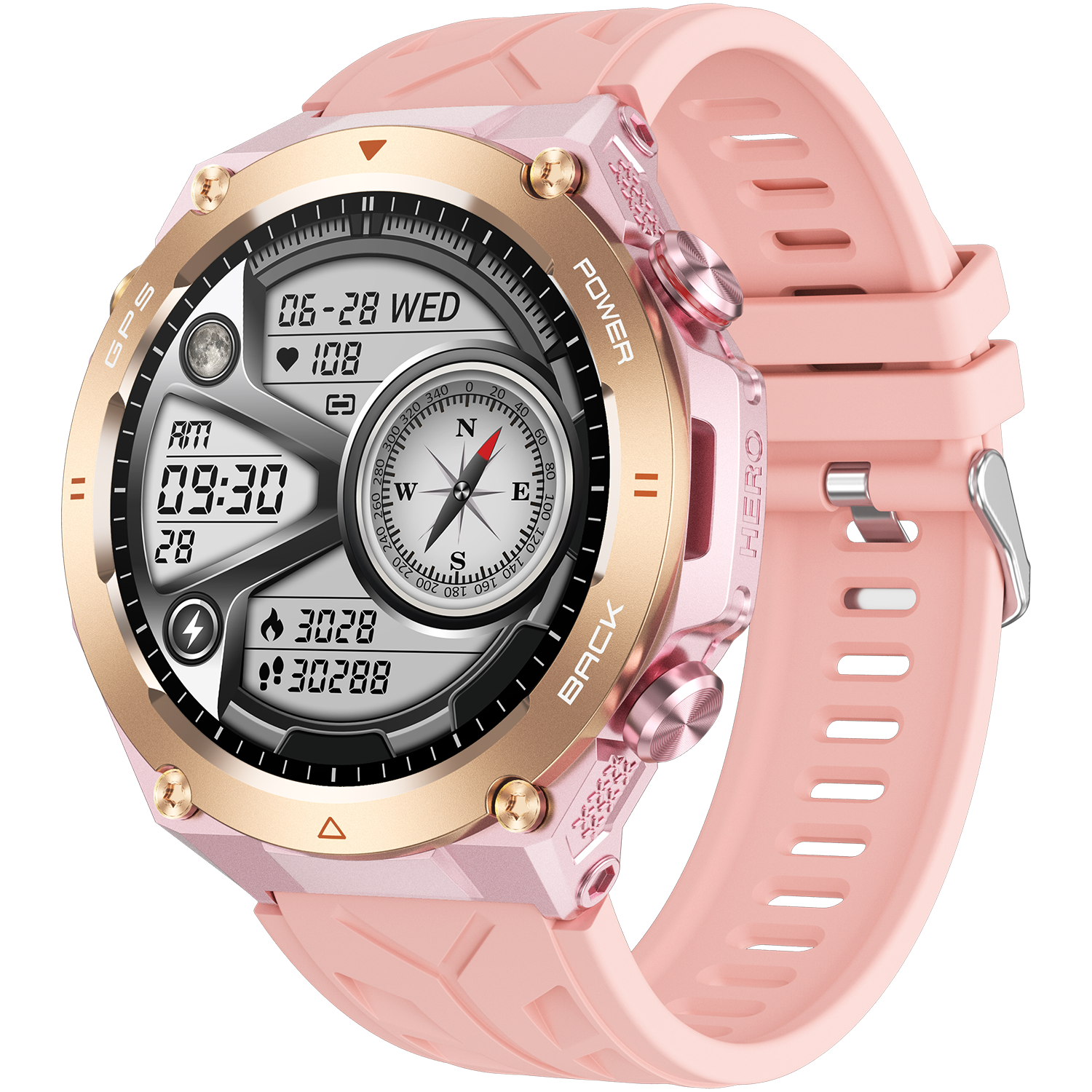 VALDUS 2024 New Display Weather Forecast Calculator Smartwatch Set Blood Pressure Monitoring 1.45 Inch Screen VG41 Smart Watch