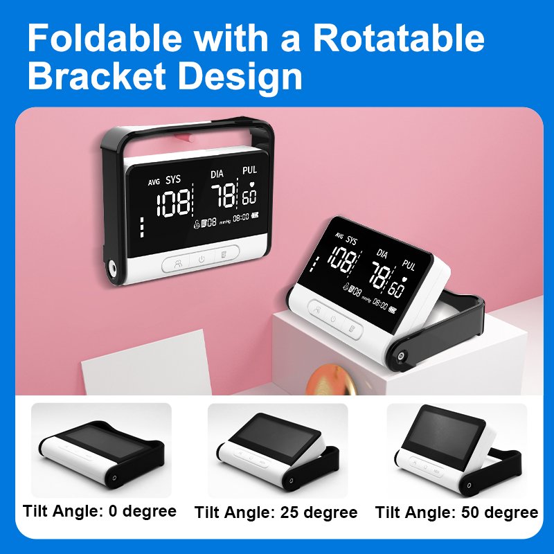 Factory Automatic Digital Electric Upper Arm Blood Pressure Monitor Sphygmomanometer BP Machine Blood Meter Tensiometro BP