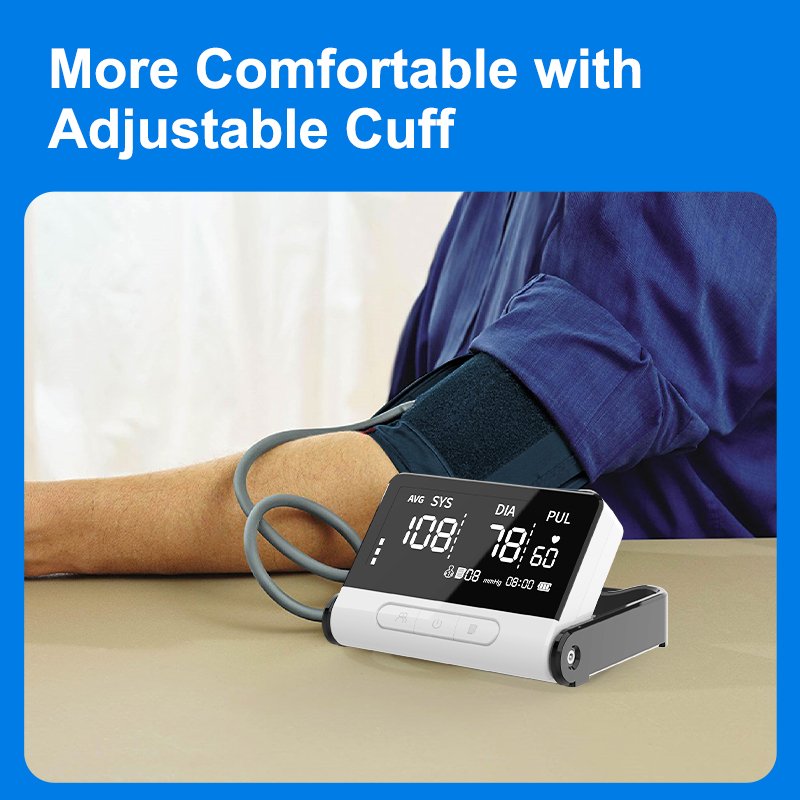 Factory Automatic Digital Electric Upper Arm Blood Pressure Monitor Sphygmomanometer BP Machine Blood Meter Tensiometro BP