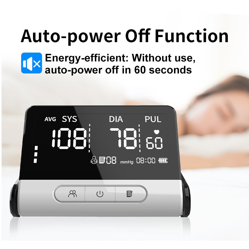 Factory Automatic Digital Electric Upper Arm Blood Pressure Monitor Sphygmomanometer BP Machine Blood Meter Tensiometro BP