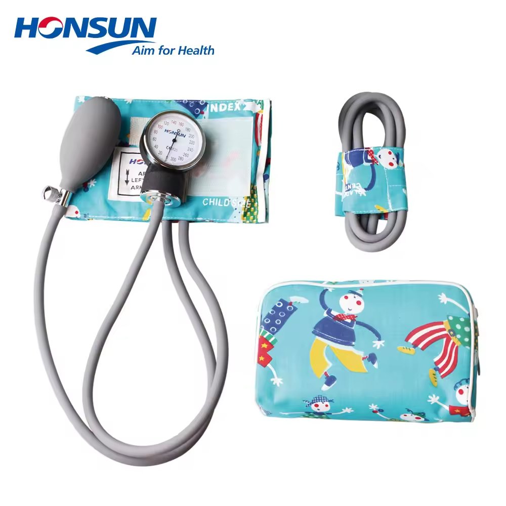 Aneroid Sphygmomanometer Blood Pressure Set W/Adult Cuff Carrying Case and Calibration Tool