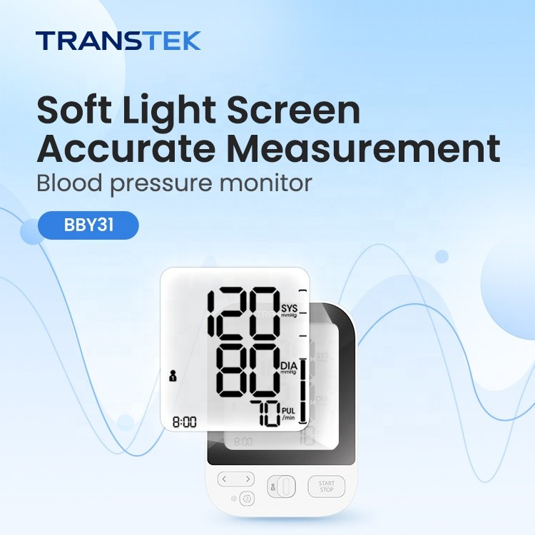 Professional Digital Blood Pressure Machine reliable clinical-level BP device equipped with Extra Large Arm Cuff
