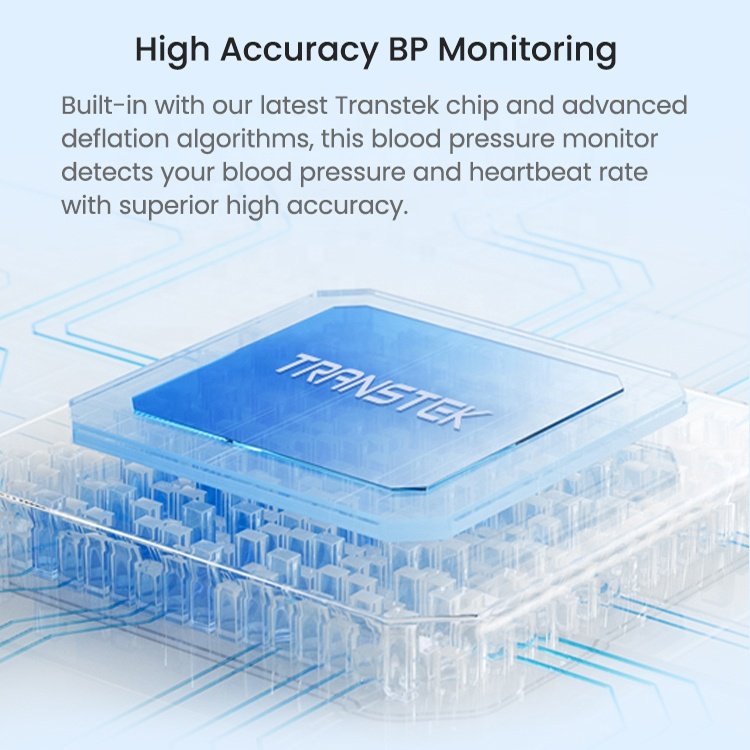Professional Digital Blood Pressure Machine reliable clinical-level BP device equipped with Extra Large Arm Cuff