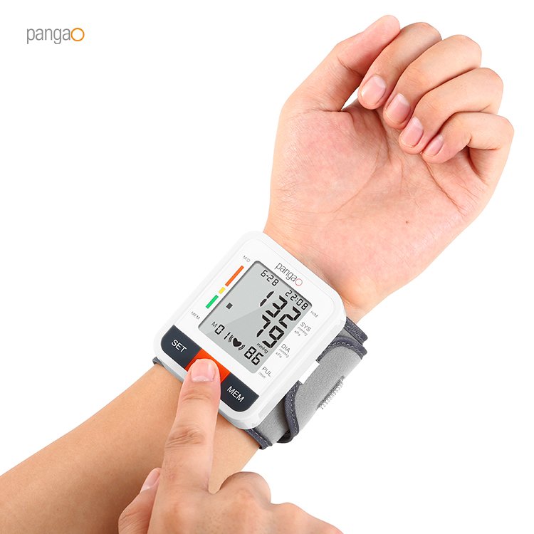 Best Portable Wireless Electric Tensiometro Digital Wrist Automatic BP Check Machine Blood Pressure Monitor