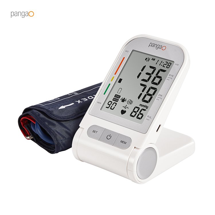 Pangao Digital Sphygmomanometer Tensiometros Electronic BP Instrument Upper Arm Blood Pressure Meter Monitor