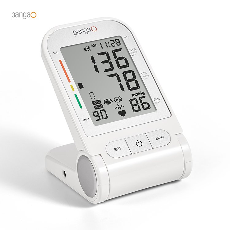 Pangao Digital Sphygmomanometer Tensiometros Electronic BP Instrument Upper Arm Blood Pressure Meter Monitor