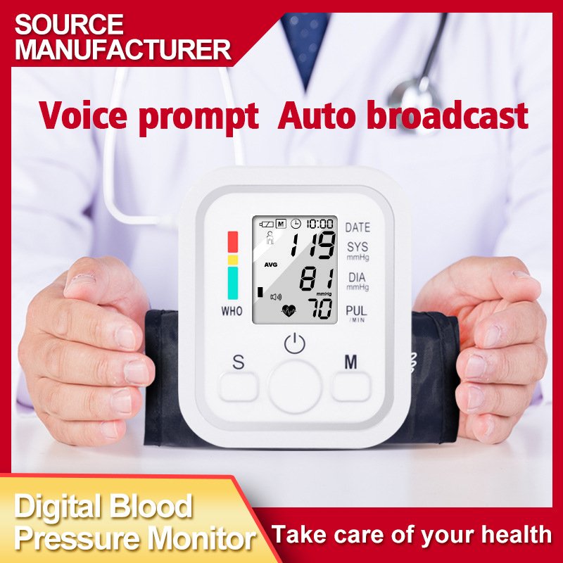 Smart bp electronic upper arm BP monitor automatic led upper arm digital automatic blood pressure monitor tensiometer