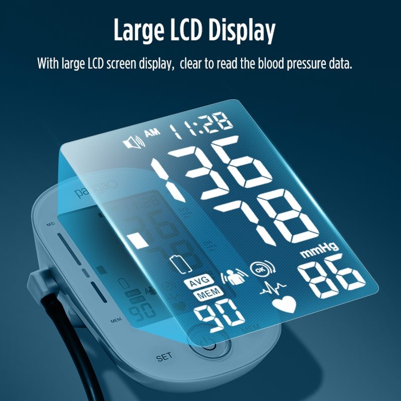Wholesale private label digital bp testing machine arm cuff high blood pressure monitor for hospital home use