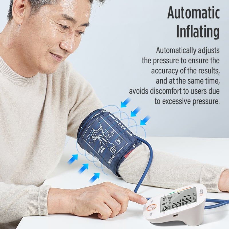 Wholesale private label digital bp testing machine arm cuff high blood pressure monitor for hospital home use