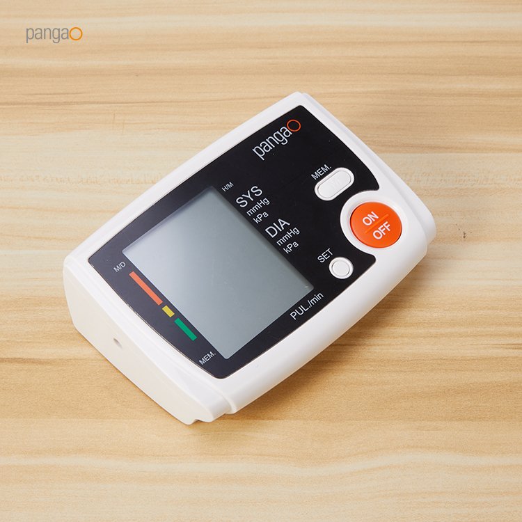 Smart Adjustable Upper Arm Cuff Blood Pressure Measuring Device Electric Digital BP Monitor