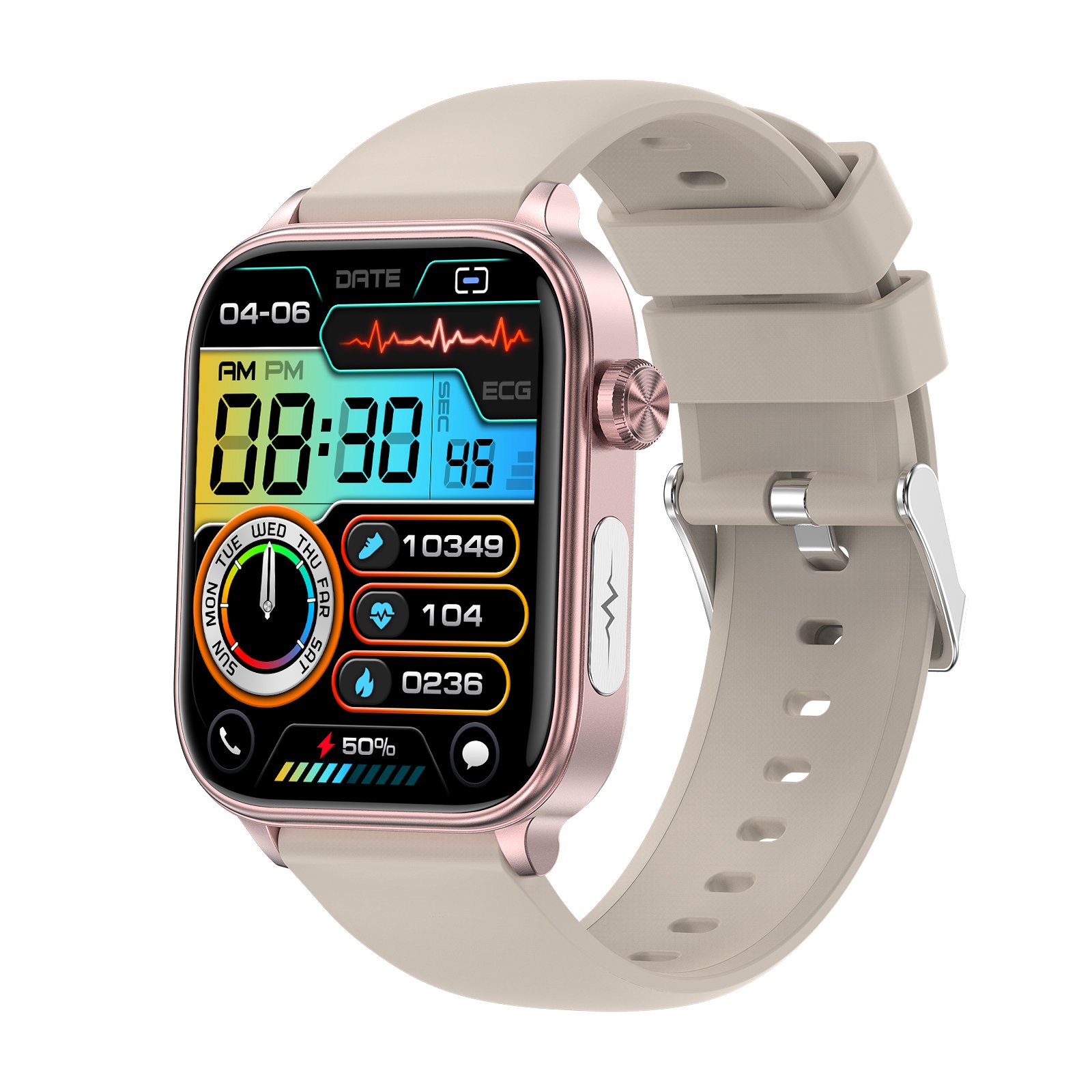 Hot Selling Healthy smartwatch Heart rate and blood pressure monitoring Smartwatch for elder
