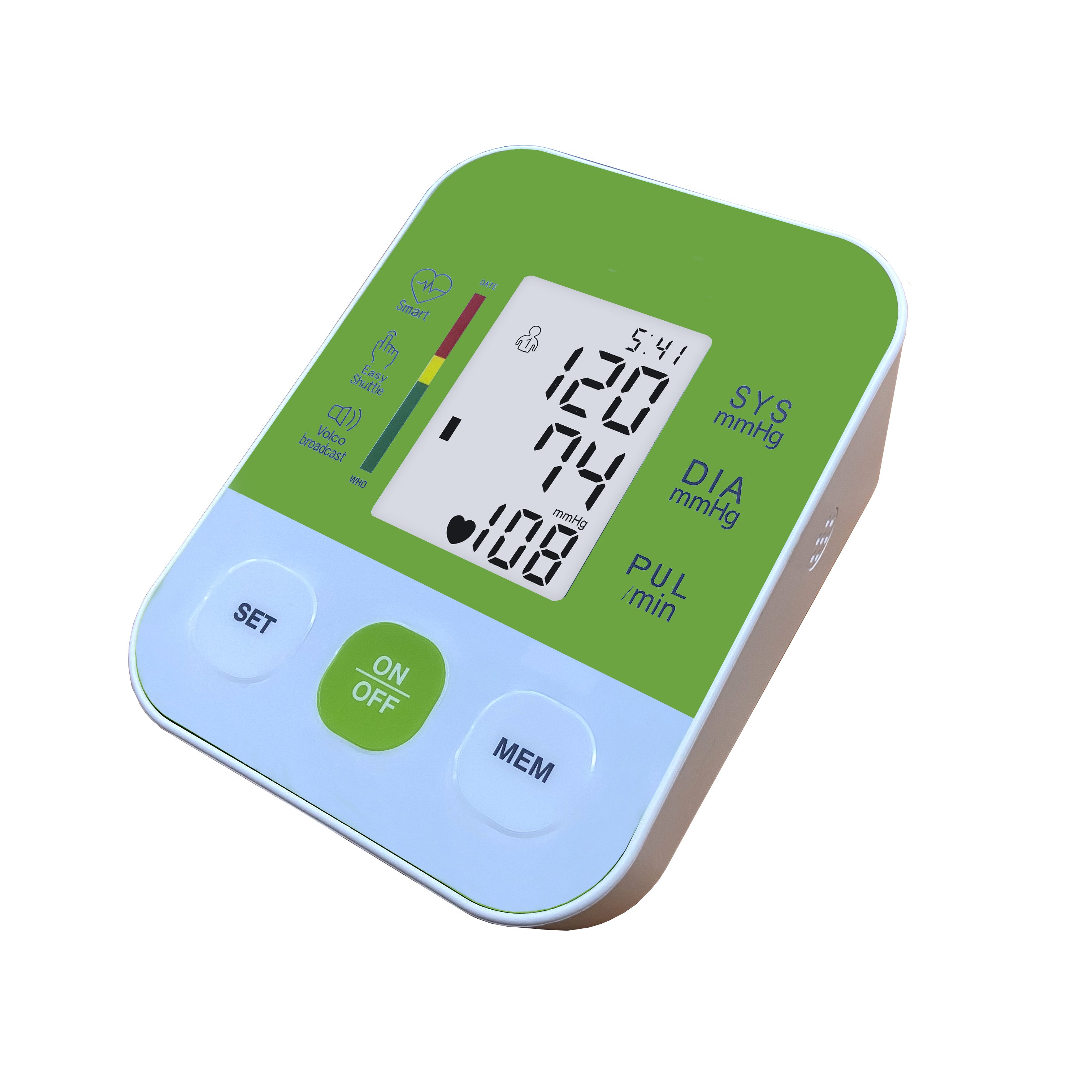 Customized new design removable battery portable tensiometers medical blood pressure monitor digital sphygmomanometer