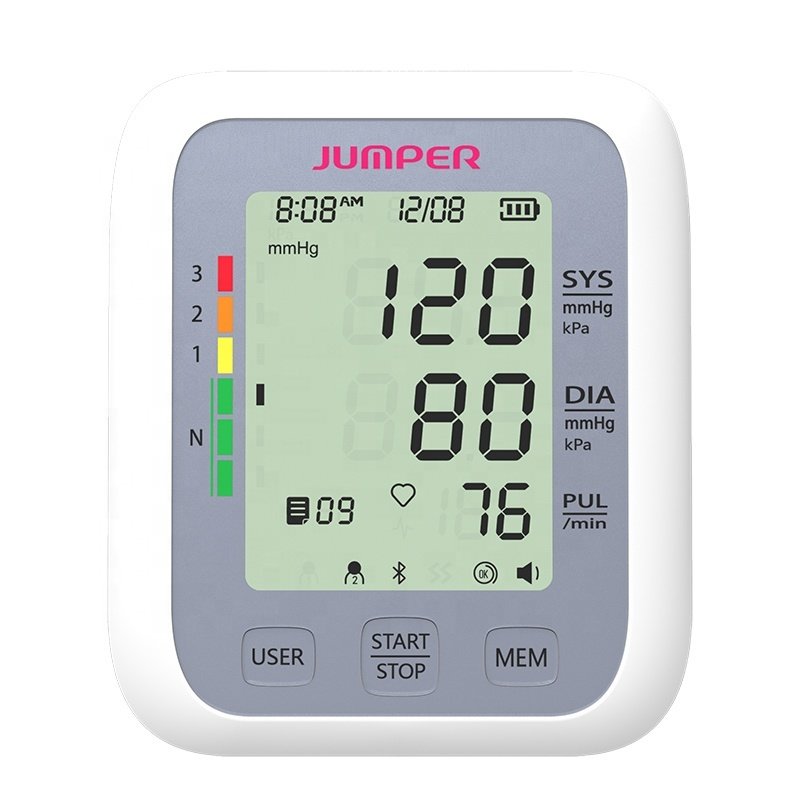 JUMPER JPD-HA120 Wholesale Price Household Bp Machine Upper Arm Digital Blood Pressure Monitor