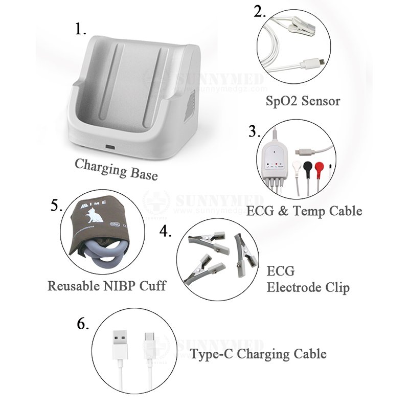 SY-AM6200 VET veterinary use blood pressure monitor patient monitor for veterinary clinic AM6200 pet clinic hospital veter