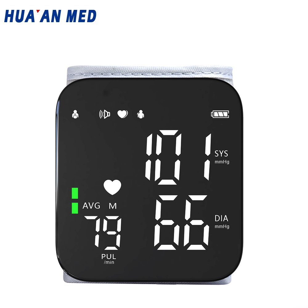 HUA AN MED Medical Smart BP Machine Digital Wrist Blood Pressure Monitor