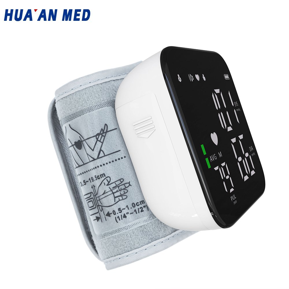 HUA AN MED Medical Smart BP Machine Digital Wrist Blood Pressure Monitor
