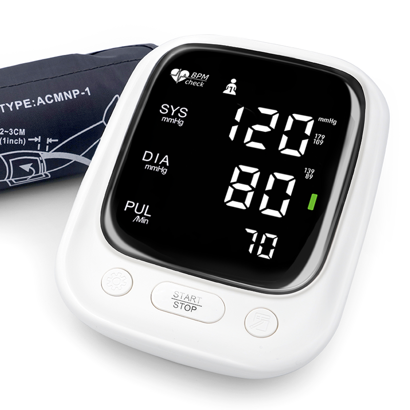 ODM/OEM Customized Good Quality Medical Digital Sphygmomanometer Blood Pressure Monitor Portable Cuff Adult Parents Family